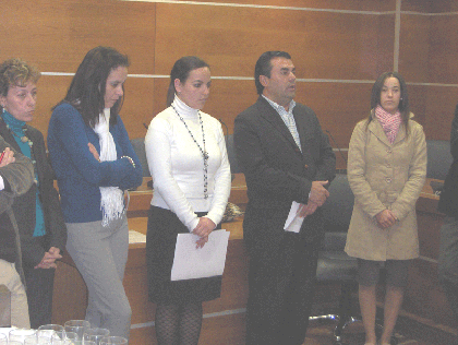 Clausura taller de empleo, dic. 2007