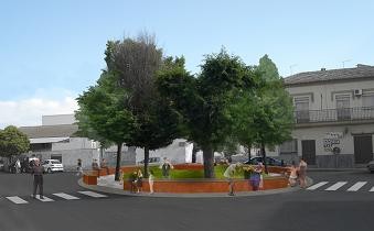 cómo quedaría la plaza Constitución, después de la reforma pretendida por el Ayto.